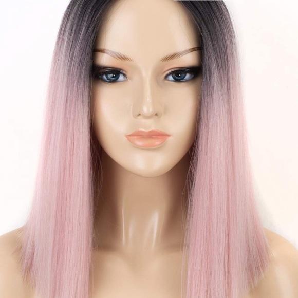 ?ALAINA Black & PINK WIG *NWT* main image 5